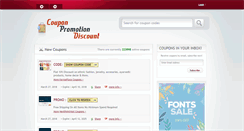 Desktop Screenshot of couponpromotiondiscount.com